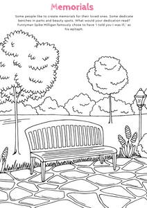 Downloadable PDF Colouring Doodle Book-(Link to download in product description)